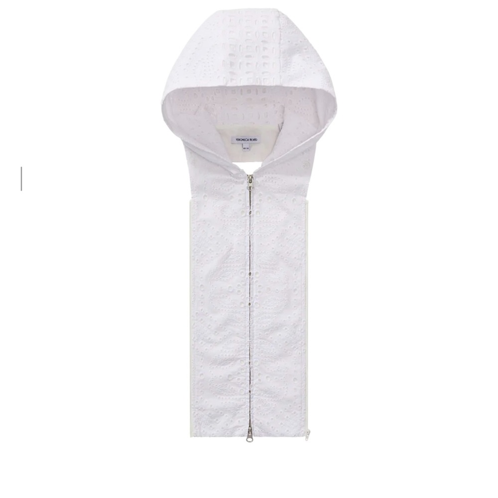 Veronica Beard Eyelet Hoodie Dickey